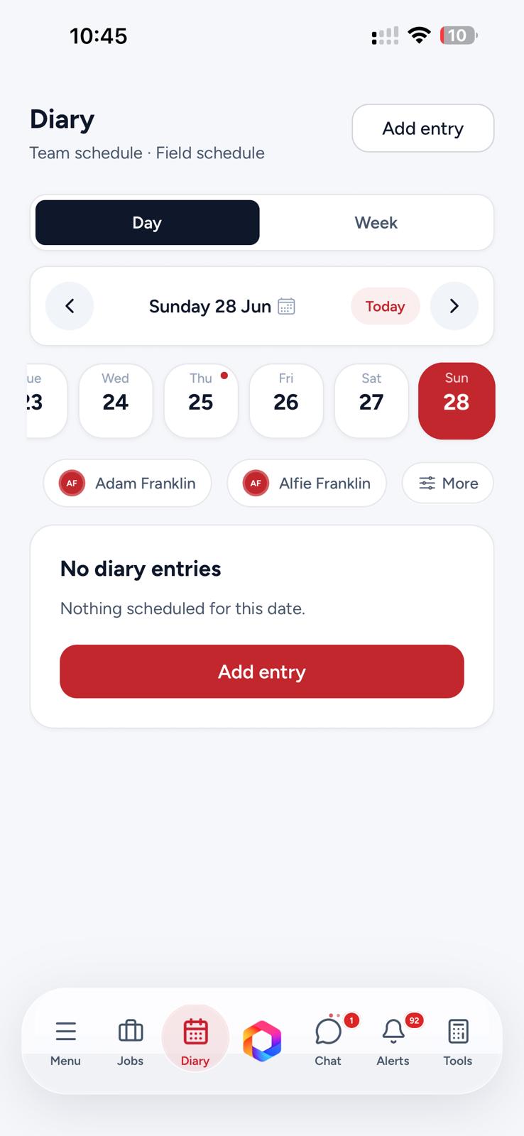 LevelUp app jobs